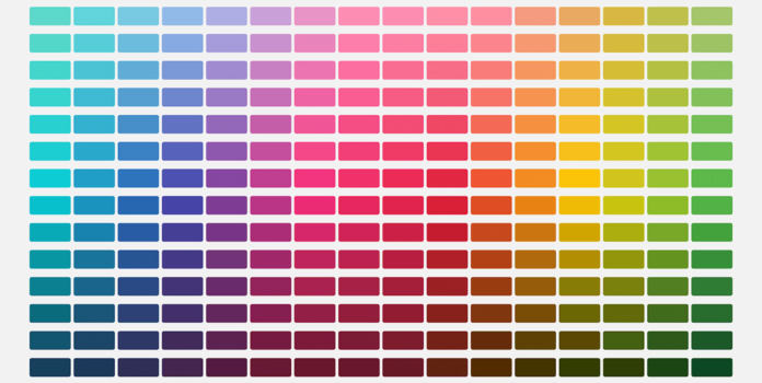 color swatches