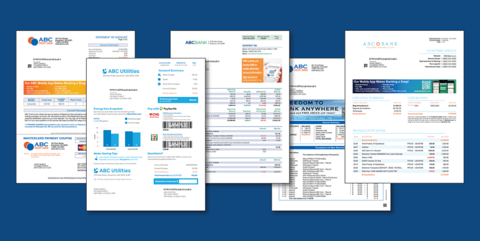 Statement Printing and Mailing Services