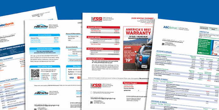 Transactional Printing and Mailing Services