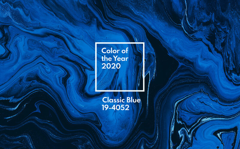 pantone color of the year 2020 classic blue