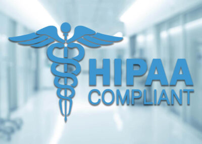 HIPAA Logo and caduceus
