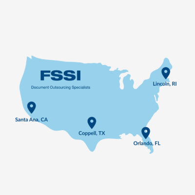 map of FSSI locations