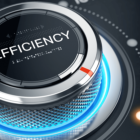Image: dial that says efficiency
