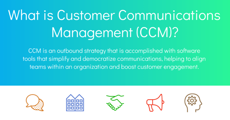 What is communications management CCM graphic.