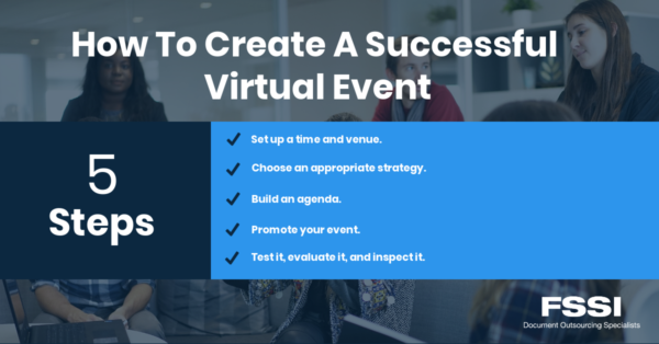 how to create a successful virtual even graphic.