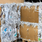 Image: bundles of shredded paper.