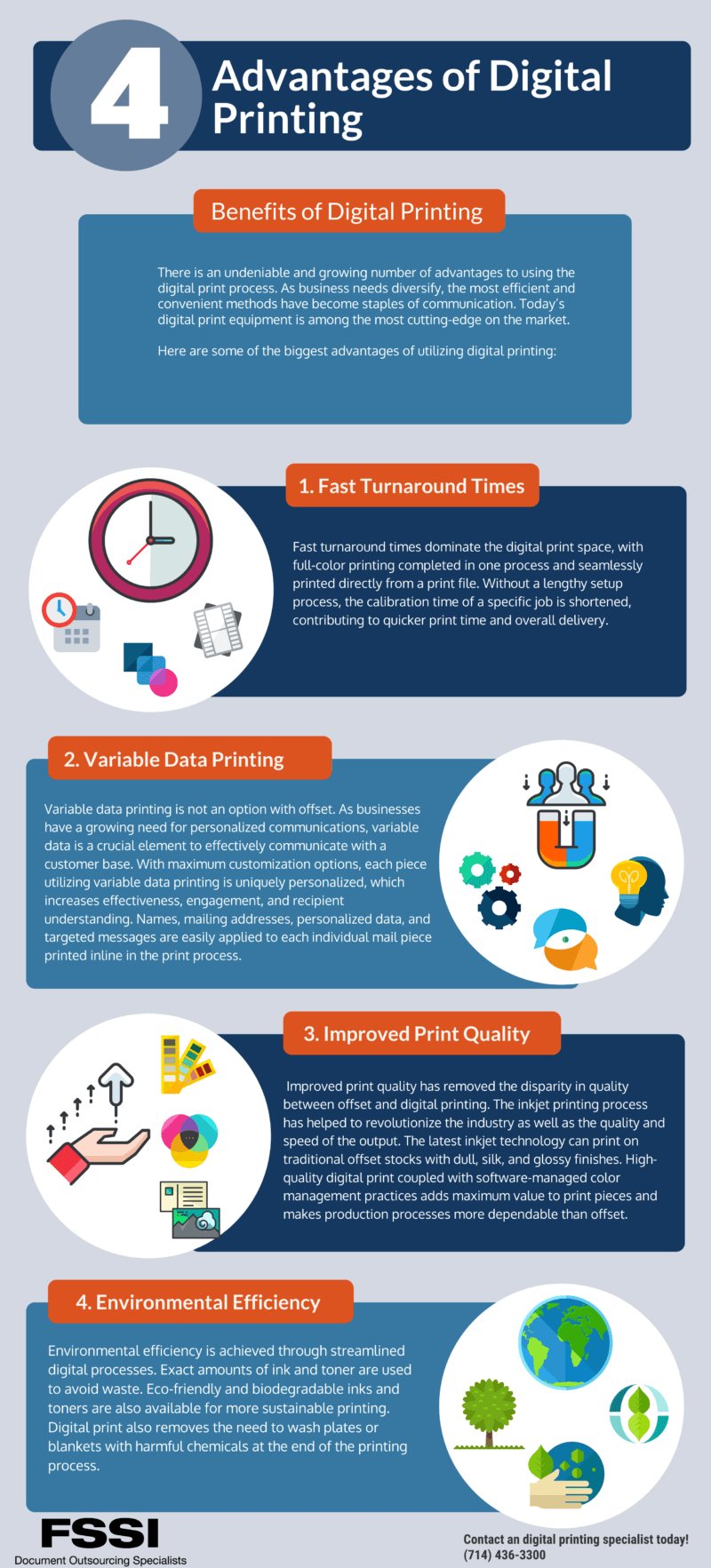 Offset vs. digital printing 4 advantages of digital printing.