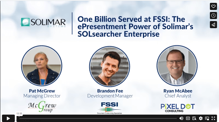 fssi solimar system epresentment case study solimar system fssi ePresentment case study