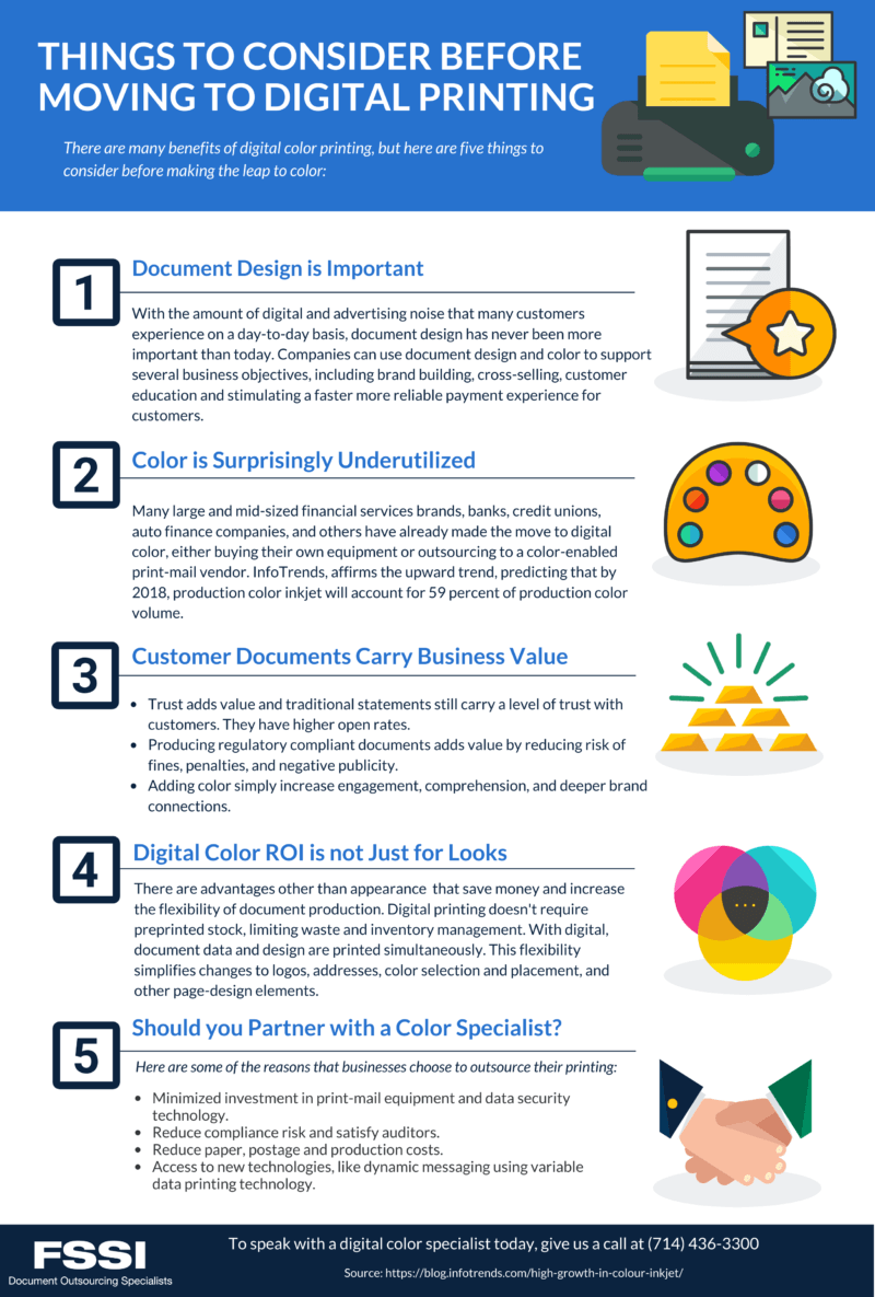 what are the benefits of digital printing Should your business consider inkjet digital printing