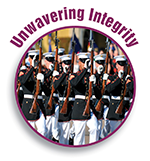 Core Value Unwavering Integrity Logo