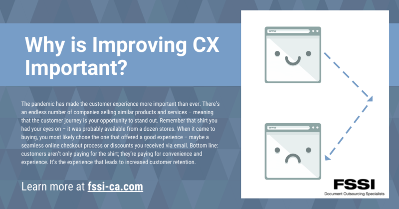 Why is Improving CX Important Graphic
