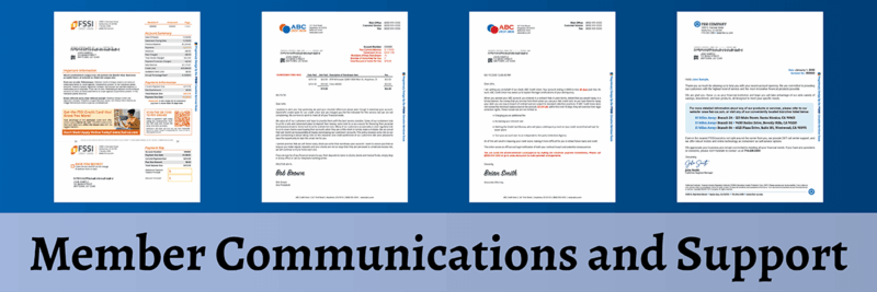 examples oof member documents processed